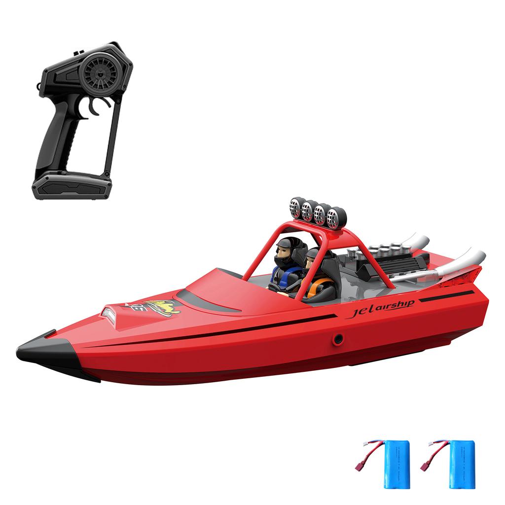Remote Control Boat 2.4GHz 28km/h Remote Control Ship Toy Gift for Kids Adults Boys Low Battery