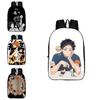 Stylish Anime Haikyuu Karasuno High School Backpack With Adjustable Padded Shoulder Straps