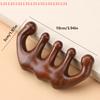 Wood Therapy Massage Comb Head Face Scalp Gua Sha Massager Natural Facial Sandalwood Wide Tooth Guasha Scraping Body Massage