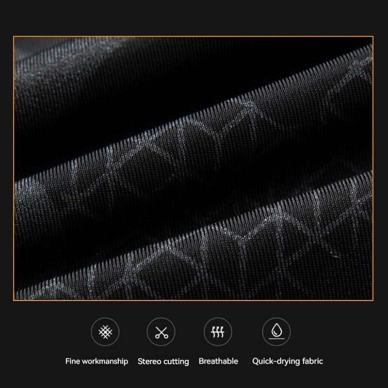 (L-5XL)Men Swimwear Adult Quick Dry Swimming Trunks Camouflage Breathble Surfing Training Racing Water Sport Shorts with Cap/Hat