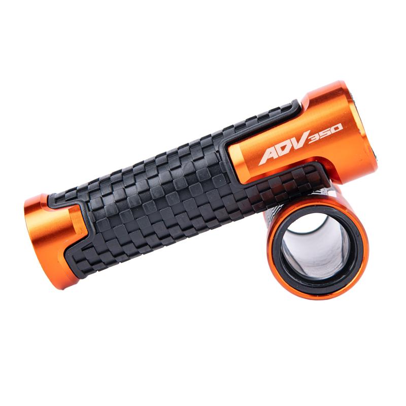For HONDA Adv350 Adv 350 ADV350 2020-2026 2026 Accessories Motorcycle Handlebar Grips CNC aluminum Rubber Hand Thruster Grips