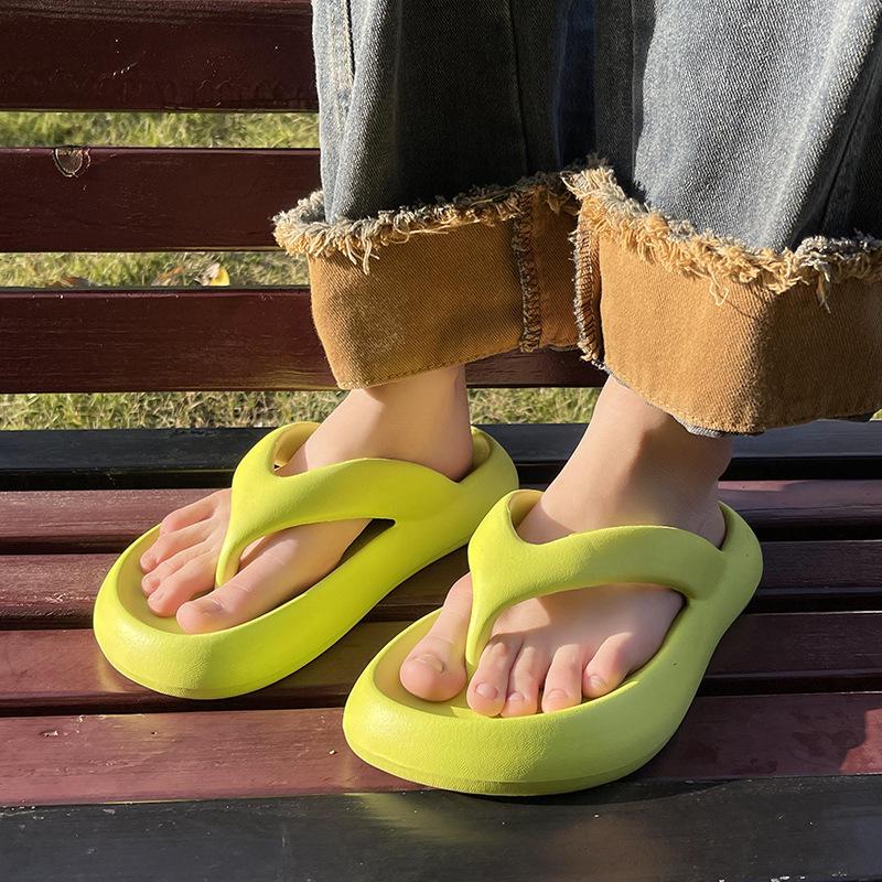 Women's Summer Anti-Slip Soft Sole Slippers - Comfy Thick EVA for Home & Bathroom