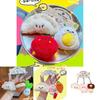 Cute Cartoon Style Plush Dumpling Keyring Featuring Assorted Food Ingredients