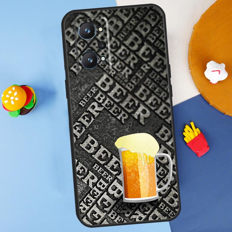 Beer Cup For Realme GT7 Pro GT 6T 6 5 C67 C61 C55 C53 C51 C21Y C25S C75 10 11 12 13 14 Pro Plus Case
