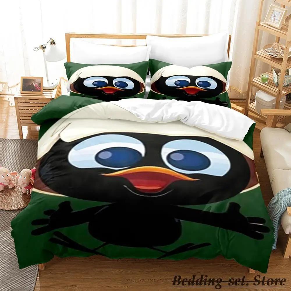 Calimero Bedding Set Single Twin Full Queen King Size Bed Set Aldult Kid Bedroom Duvetcover Sets 3d Anime Kawaii Bed Tool