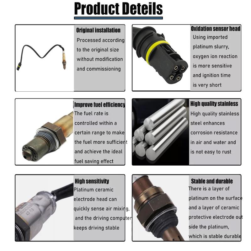 0258006123 Lambda Probe O2 Oxygen Sensor For Mercedes-Benz ML430 ML500 SLK 230 320 VANEO W163 W168 R170 414 A0015403717