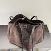 B's Trendy Frosted Genuine Leather Shoulder & Crossbody Bag for Autumn/Winter