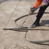 uxcell Cable Pulling Wire Mesh Sock Single Galvanized Steel Wire Grip with Net 22cm x for and Blue and Black Grip, Puller, Grip, Head, Cover, Smooth,