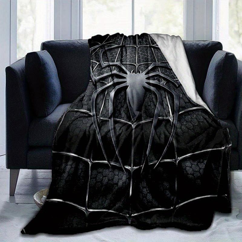 Spider-man Süß Bedruckte Decke Rechteckig Weich Bequem Moderner Stil Polyester