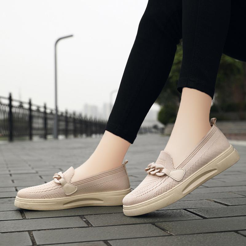 Casual Sneakers Women Comfortable Spring Autumn Women Shoes Female Loafers Slip On Woman Flats Shoes 2023