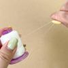 Sewing Thread 1492.7ft Water Soluble Thread Spool Dissolvable Cord For Costume Making Fabric Art Creation Crafts Embroidery Work