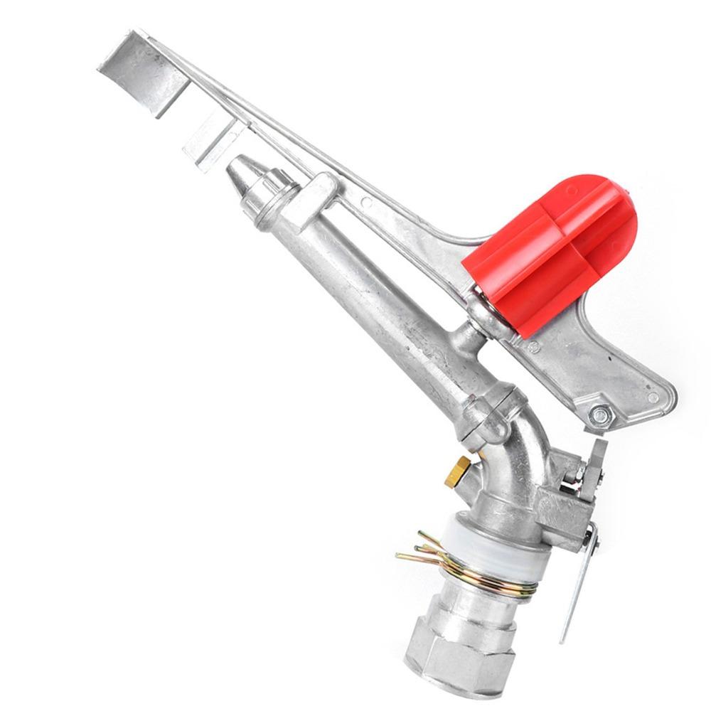 1.5in DN40 Female Thread Irrigation Sprinkler Zinc Alloy Rocking Arm Sprinkler  Home Gardening