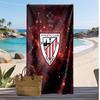 Asciugamano da Spiaggia Stampa Calcio Athletic Bilbao, Asciugamano Grande Morbido Asciugatura Rapida per Spiaggia Campeggio Nuoto