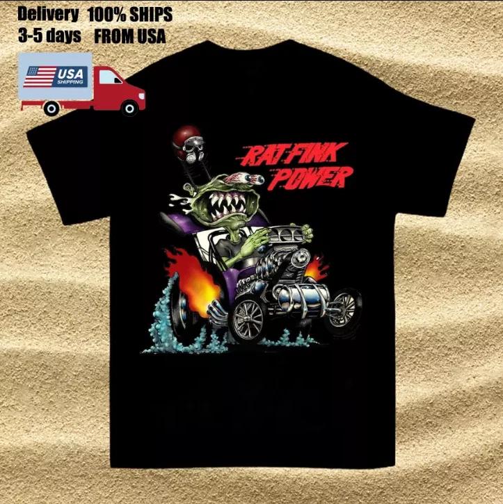 

Collection Ed Roth Rat Fink Gift For Fan Black 4XL
