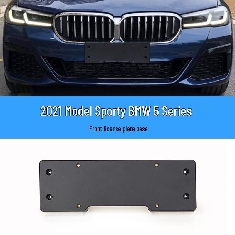 BMW 5 Series License Plate Holder: Front Holder 523/520, Rear Base 525, Bracket 528/530, 535LI Frame, GT.