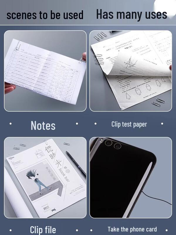 Ally Stainless Steel Paper Clips, 1000 Count