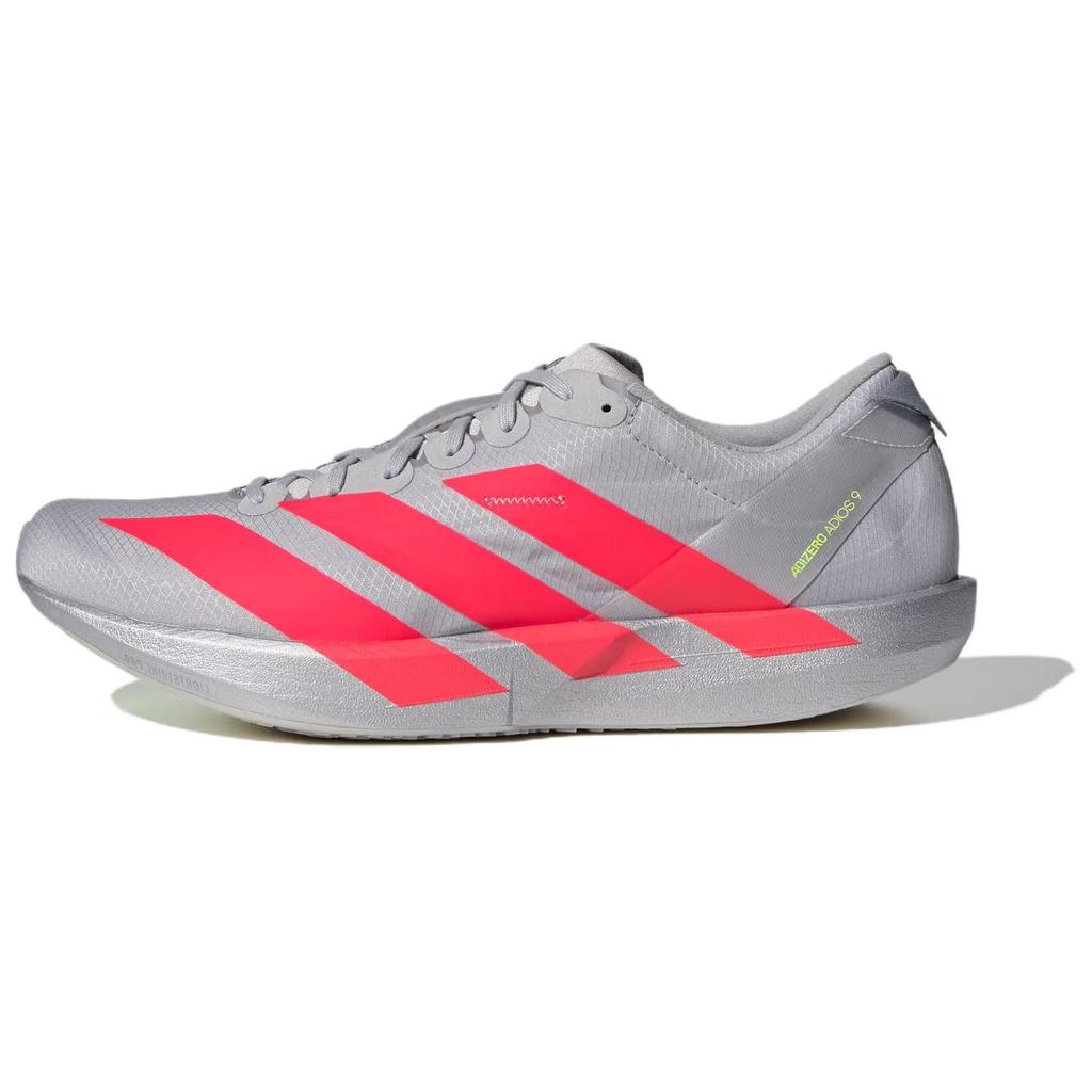 New Adidas Adizero Adios 9 Anti Slip Wear Resistant Low Top Running Shoes Men's Gray IH5746