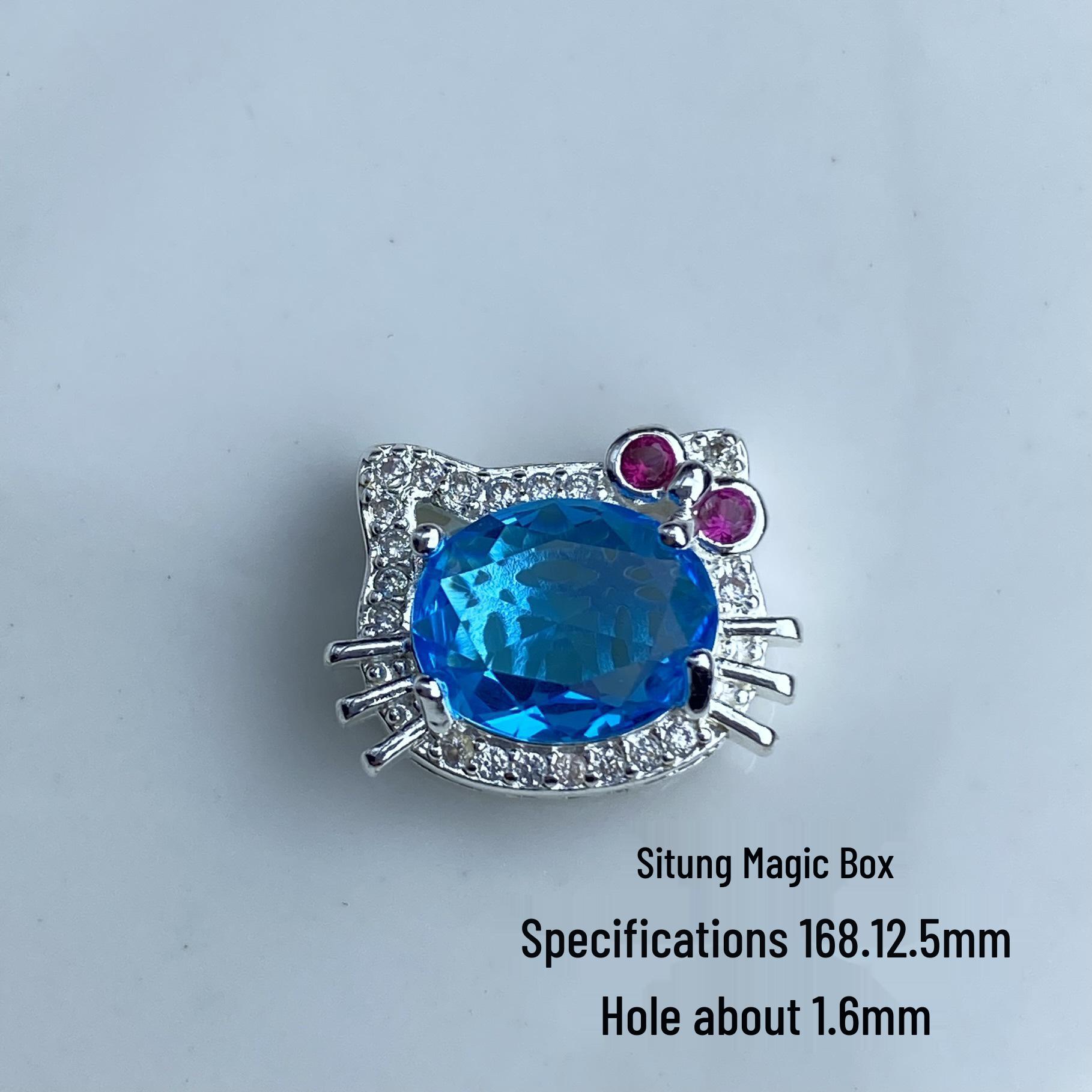 

SITONG KT Zirconia Cat Magic Box: Color-Preserving DIY Crystal Beads for Handmade Jewelry & Beading Accessories