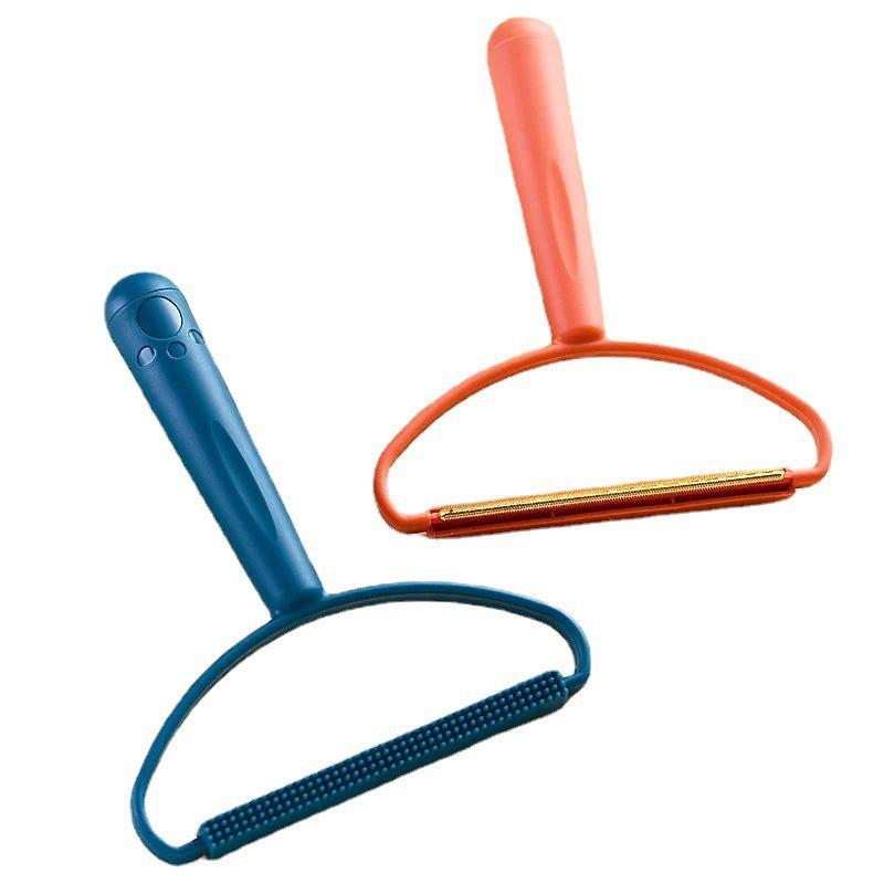 Fjerner av kjæledyrhår Bærbar Manuell Skrape Lo-fjerner Klebrig Børste Kattehårfjerningsbørste Hårfjerningsverktøy Kattetilbehør