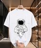 2026 New Cotton Tshirt With Triangle Starry Sky And Orbiting Planet Astronaut Print Trendy Top For Unisex And Unisex