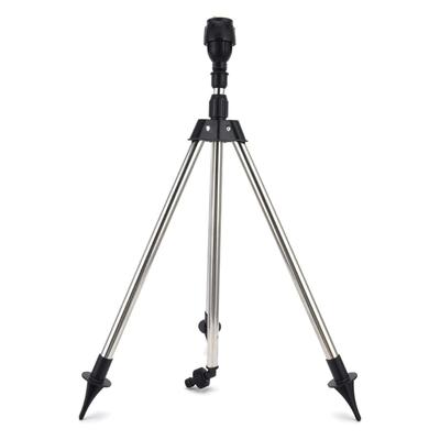 Wide Area Tripod Mount Sprinkler 90 180 360 Degree Adjustable Sprayed Pattern Stable Metal Base Suitable For Outdoor Use