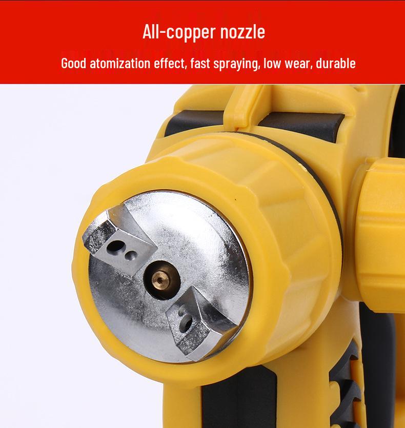 High-Power Portable Electric Paint Spray Gun for Latex Paint