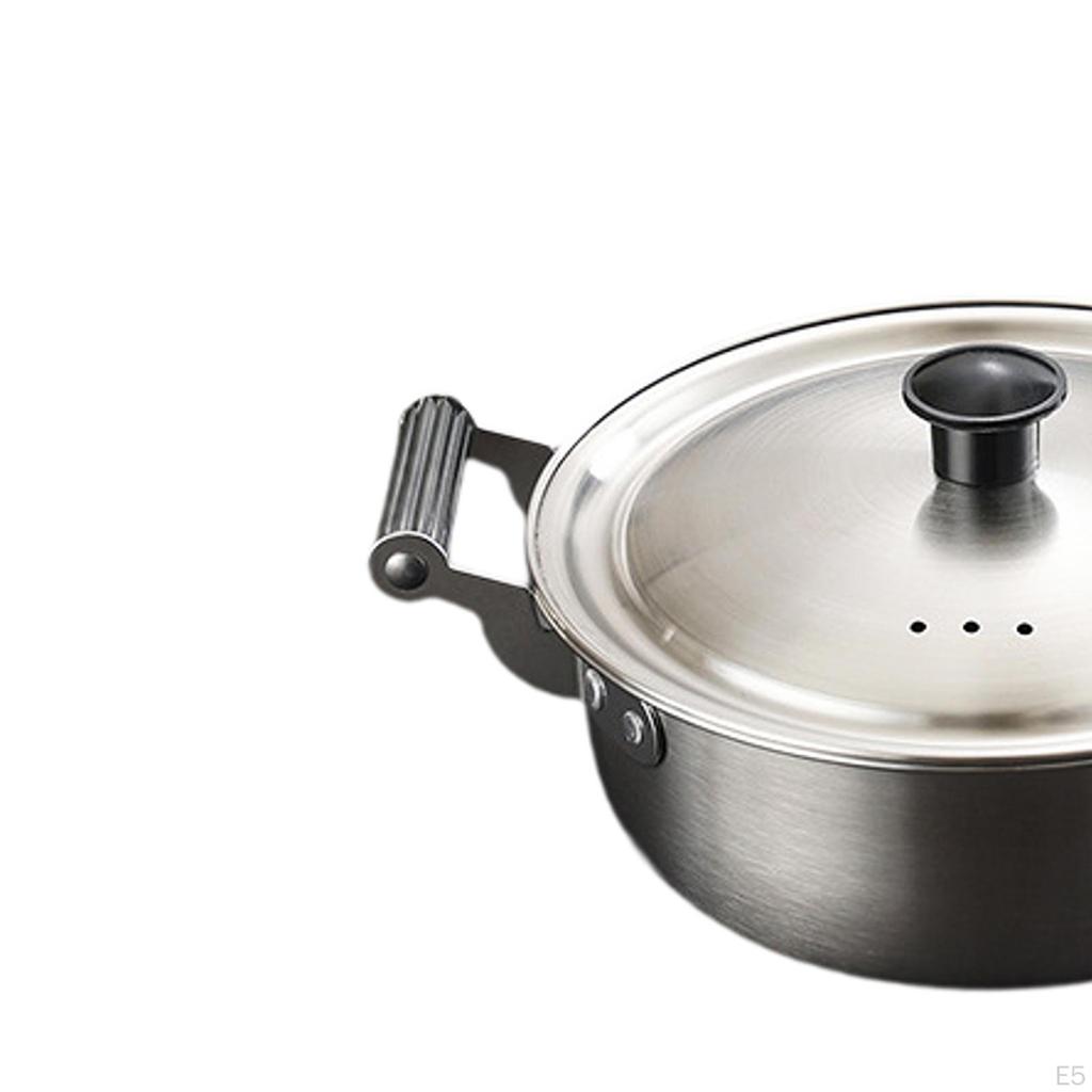 Korea Ramen Pot Induction Cooker Practical Household Korean Instant Noodle Stockpot for Camping