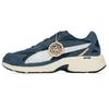 Teveris Nitro Cny Skóra do wyrobu papieru Casualowe Kolorowe Buty Lifestyle Niskie Unisex sneaker Niebieski Biały 392947-01
