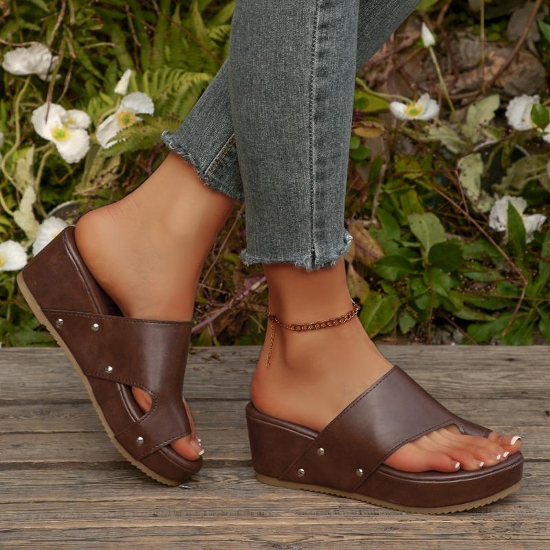 Flip Flop Summer Shoes Women Wedges Platform Slippers Ladies Slides Women Luxury Designer Sandals Zapatos De Mujer Pantuflas