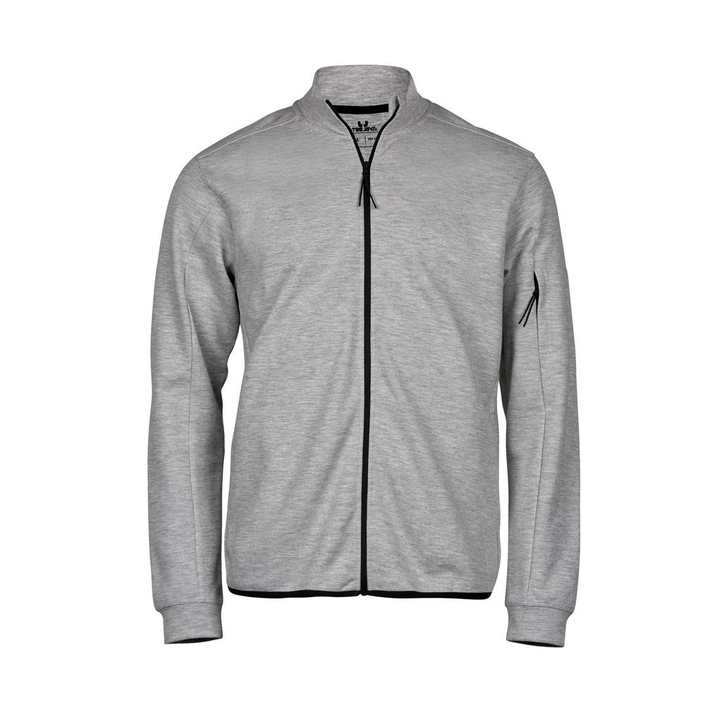 Tee Jays Mens Full Zip Athletic Sweatshirt