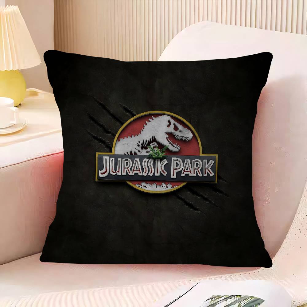 J-Jurassic P-Park Pillow Cushion Cover Pillowcase Living Room Sofa Home Decor Customized