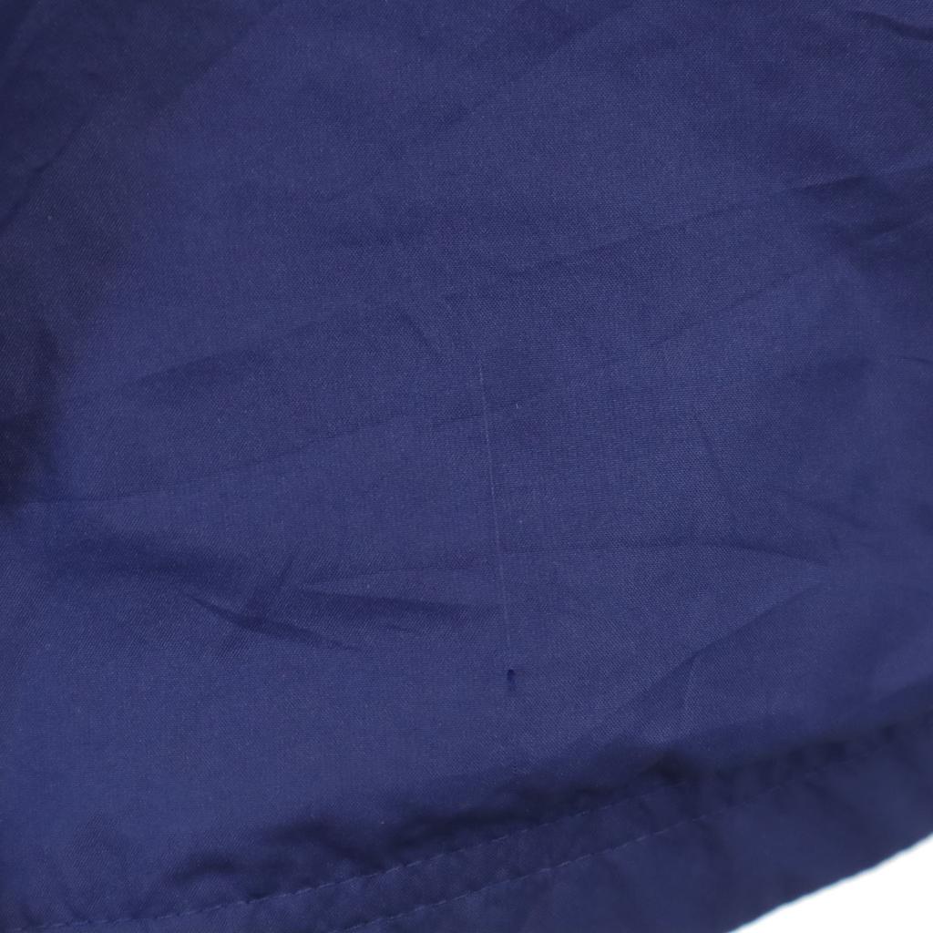 Adidas 90s Old Anorak Parker M Navy Pullover with Mesh Lining Men's Used