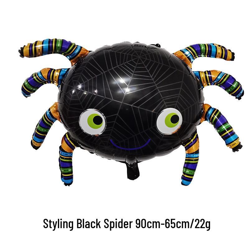 Aluminum Foil Balloons: Halloween Decorations with Ghosts, Skeletons, Pumpkins, and Bats