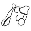 Oil Filter Housing Gasket Cooler Seal SET 11428637820 11428637821 For BMW