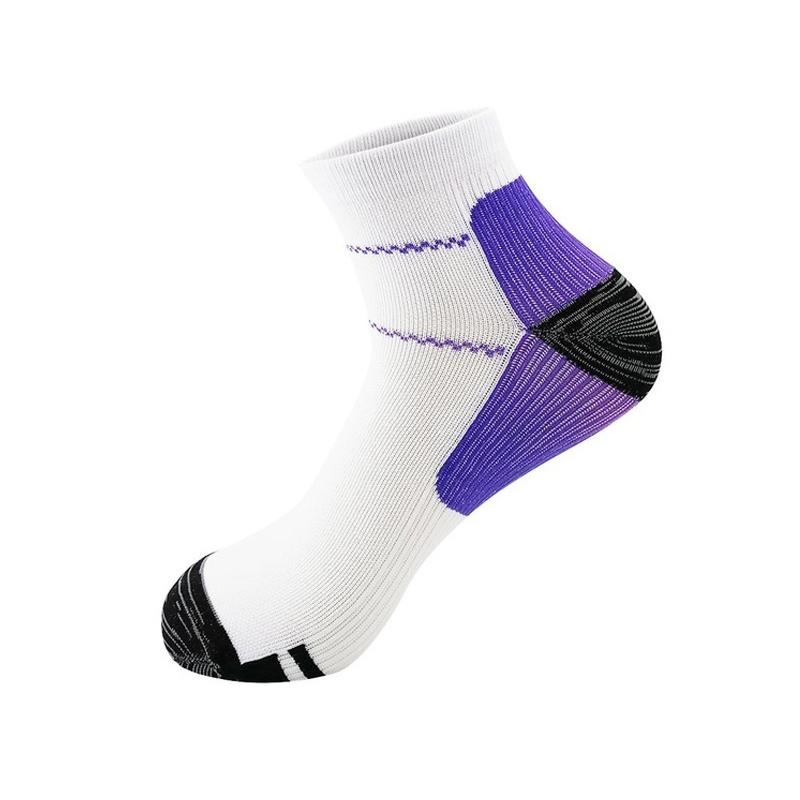 1Pairs Plantar Fasciitis Socks with Arch Support for Men & Women - Best Ankle Compression Socks for Foot and Heel Pain Relief -