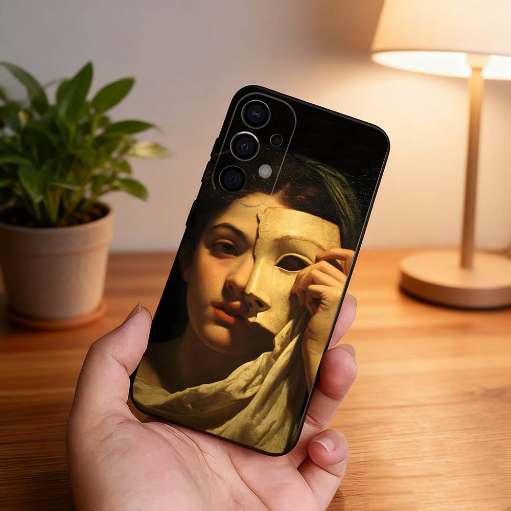 

Caravaggio Paintings Phone Case For Samsung S25,S24,S21,S22,S23,S30,Ultra,S20,Plus,Fe,Lite,5G Black Cover Samsung S24fe