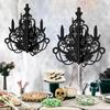 3PCS Halloween Haunted House Hanging Decoration 30/35CM Glitter Chandelier Swirl Ceiling Hanging Decor Set