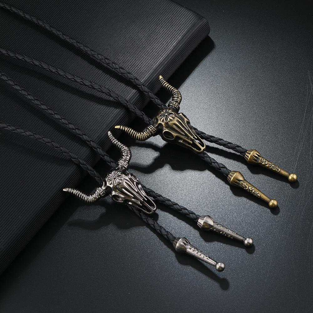 Bullhead Neck Chain Retro Fashion Necklace