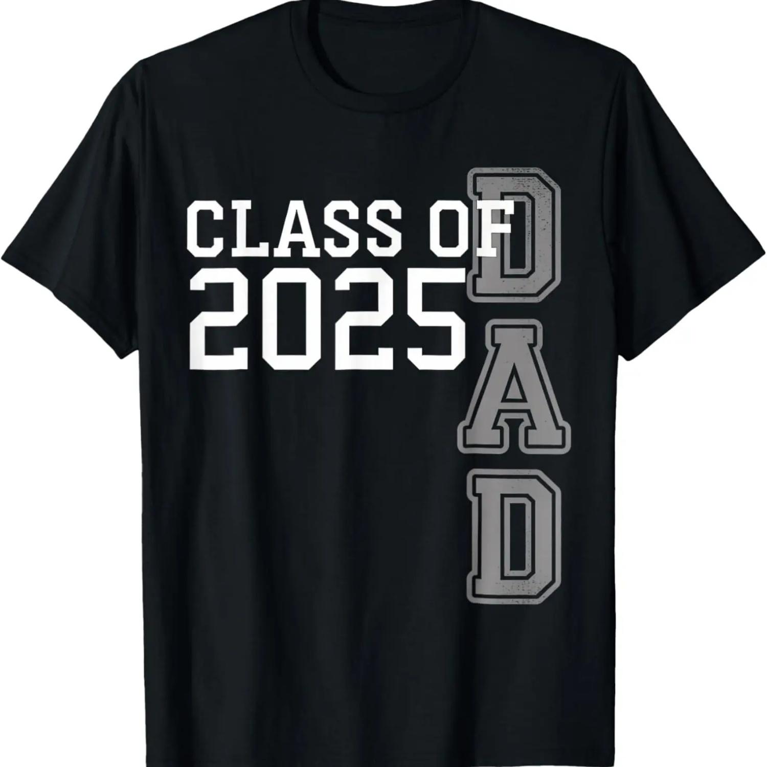

Dad Senior 2025 Proud Dad Of A Class Of 2025 Graduate Father T-Shirt XXXXXL чёрный