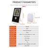 Wireless Indoor Outdoor Thermometer Hygrometer Digital Office Monitor Equipment
