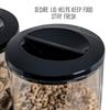 Cereal Dispenser Countertop, Dry Food Dispenser Snack Organizer Containers with Lids for Pantry Kitchen Organization Oatmeal Nut Granola Candy