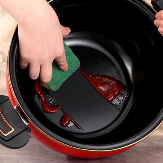 Nonstick Ceramic Coated Soup Pot with Lid 7L Fast Cooking Crock Pot Micro Pressure Cooker Versatile Cookware