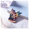 Retro Cat Brooch - European & American Style, Fashionable Acrylic Animal Pin