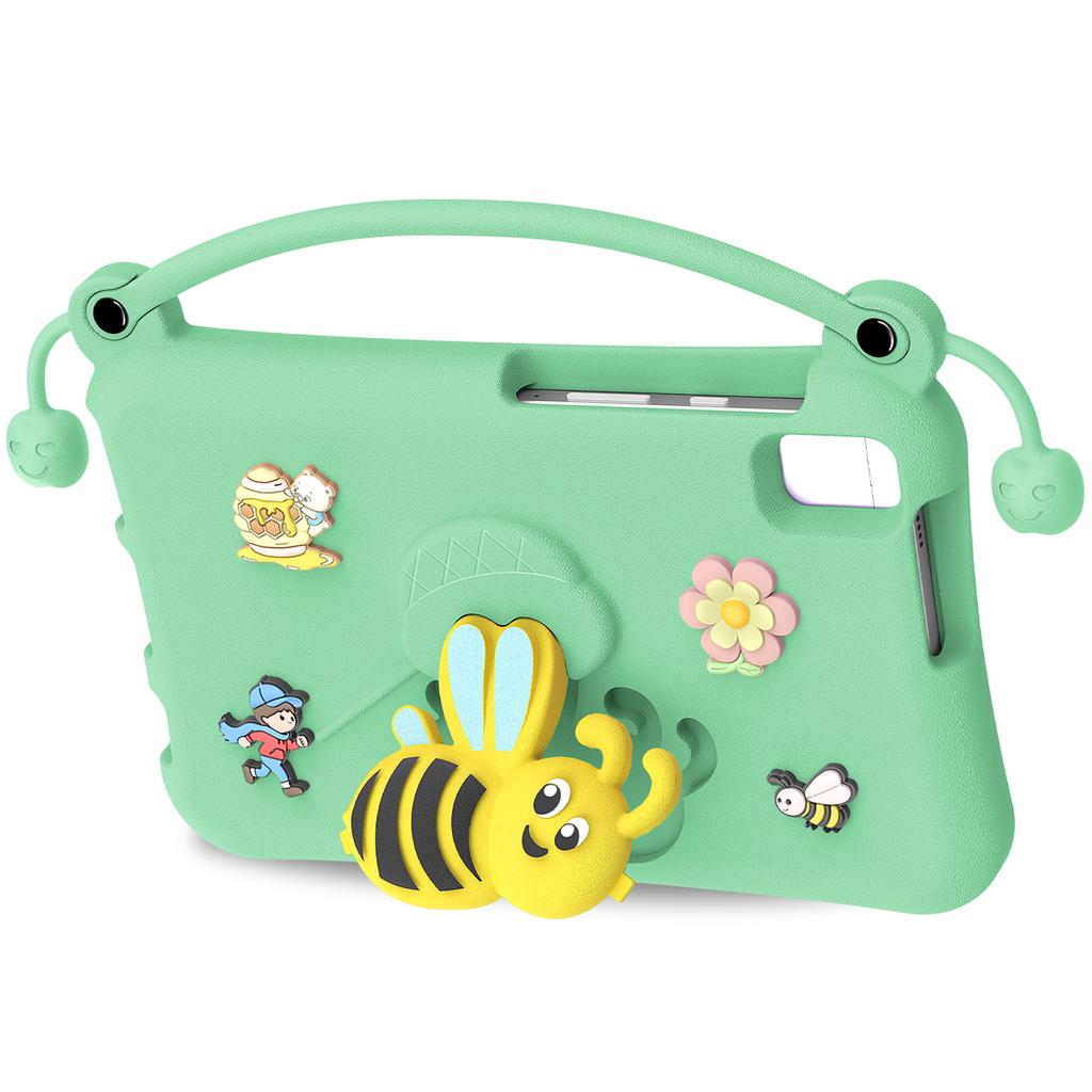 Étui pour Tablette en Mousse EVA Caoutchouc Étui de Protection avec Support Convient pour Samsung Galaxy TAB A 8.0   TAB A7 Lite 8.7   TAB A9 8.7