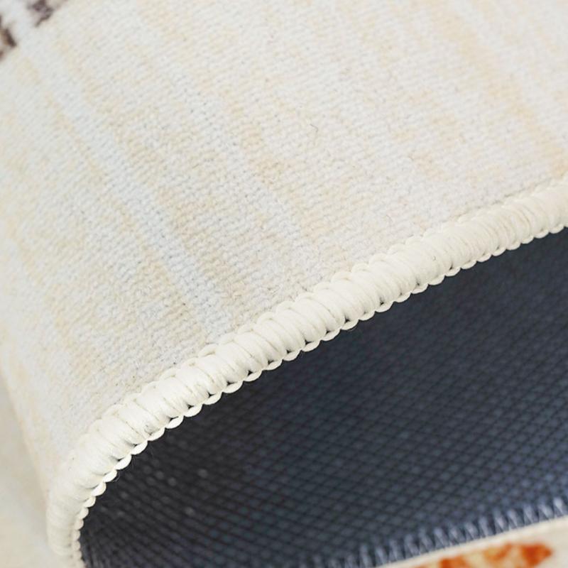 Light Luxury Retro Carpets for Living Room Bohemian Style Bedroom Decor Carpet Large Area Thick Lounge Rug Home Washable Mat