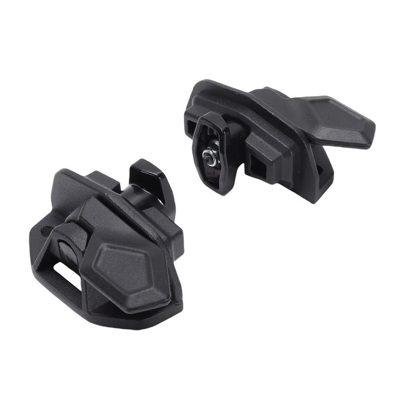 1Pair Black/Silver Quick Release Latch Fasteners Kit 715001707 715008044 715008045 for Can-Am Outlander 650 1000 15-19 Ski-Doo