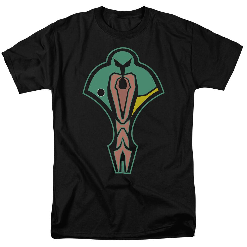 Star Trek Deep Space Nine Cardassian Logo T Shirt Licensed Sci-Fi TV Tee Black XXXXL