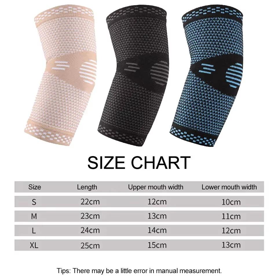 1Pcs Elbow Brace Basketball Weightlifting Compression Support Pain Relief Tennis Elbow Golfers Elbow Arthritis Men Women