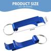 3 Pcs Bottle Opener Set with Keyring Aluminum Alloy Bottle Opener Multifunction Beer Opener Kit Mini Bottle Opener for Party Bar