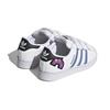 Adidas Superstar Little Kid Rainbow Decal Kids Sneakers White Cloud-White Pulse-Blue GV8988